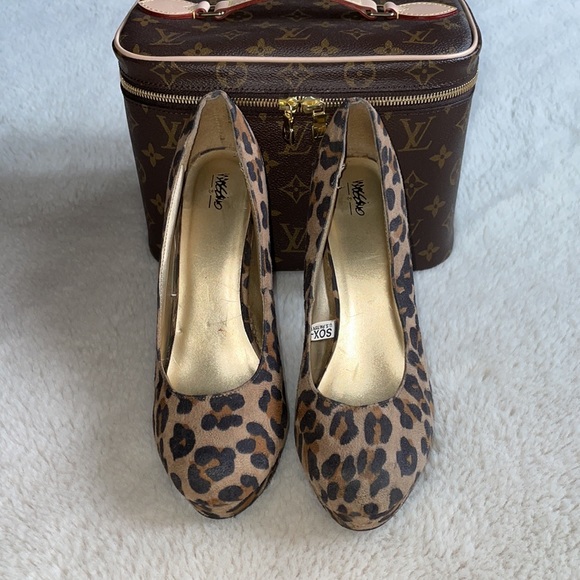 Mossimo | Leopard Print Platform Heels | 7.5 - Picture 15 of 15